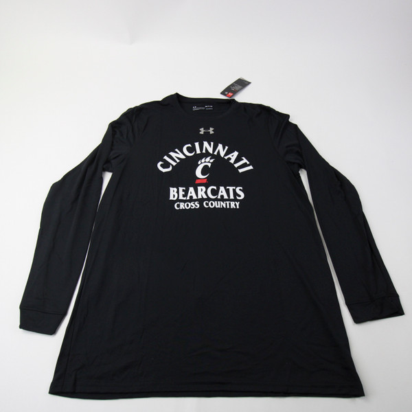 Cincinnati Bearcats Under Armour HeatGear Long Sleeve Shirt Multiple Sizes TOPS-155800