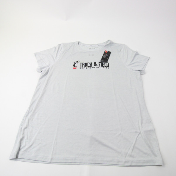 Cincinnati Bearcats Under Armour HeatGear Short Sleeve Shirt Women's XXL TOPS-155732