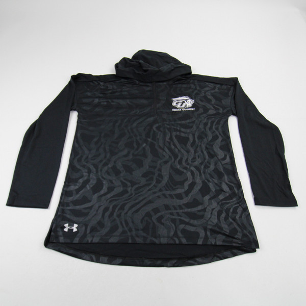Gallaudat Bison Under Armour Pullover Women's Black New M-TOPS-155806