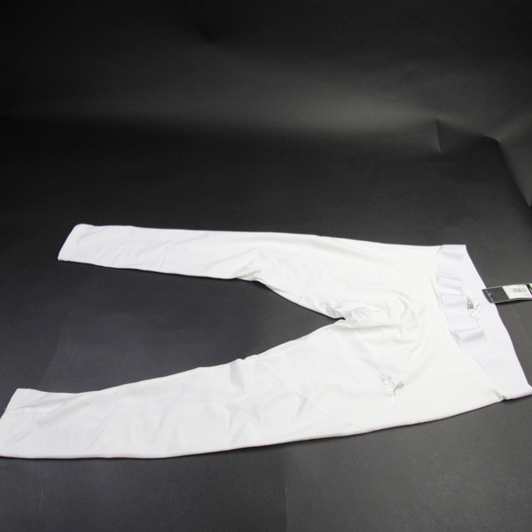 adidas Techfit Compression Pants Men's White New with Tags XL-PNTS-032237