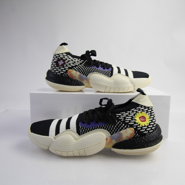 adidas Trae Young Basketball Shoe Men's White New without Box 12.5 SHOE-019767