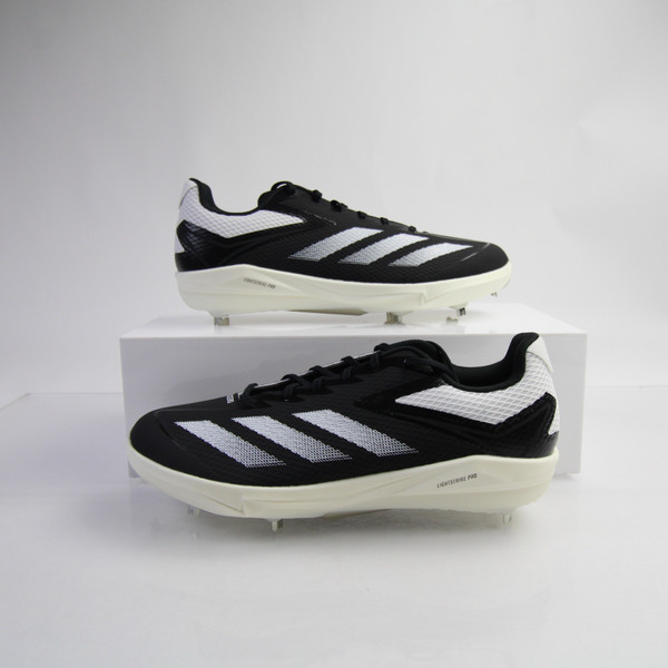 adidas adizero Baseball Cleat Men's Black New without Box Multiple Sizes CLEA-014496