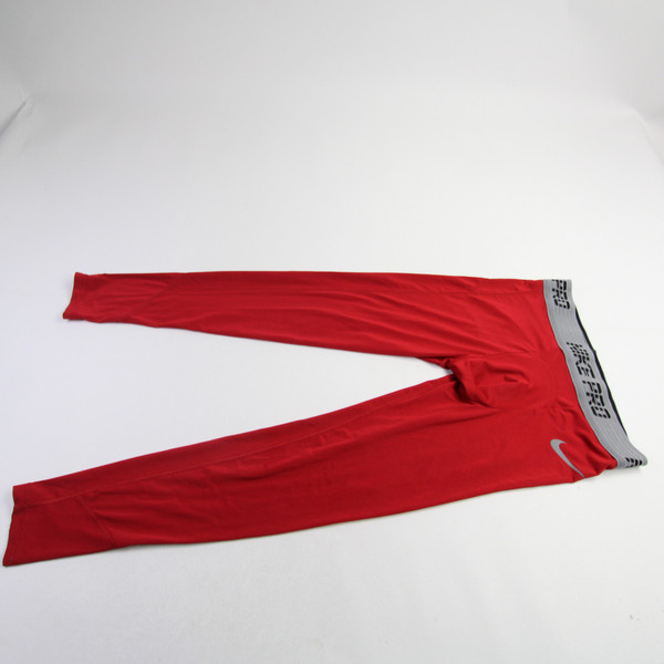 Nike Pro Compression Pants Men's Red Used L-PNTS-032250