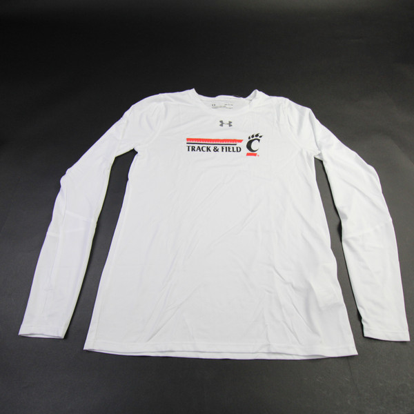 Cincinnati Bearcats Under Armour HeatGear Long Sleeve Shirt Multiple Sizes TOPS-155582