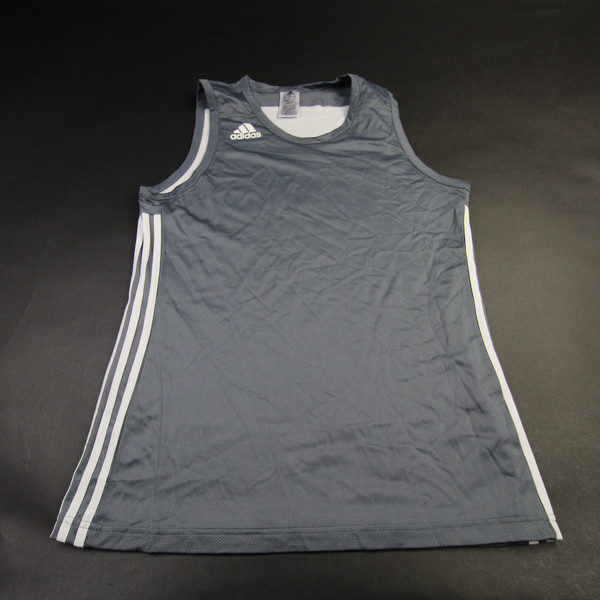 Kansas Jayhawks adidas Practice Jersey - Basketball Men's White Used XL JRSY-009250