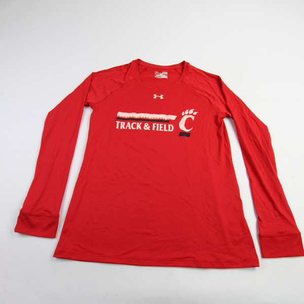 Cincinnati Bearcats Under Armour HeatGear Long Sleeve Shirt Multiple Sizes TOPS-156167