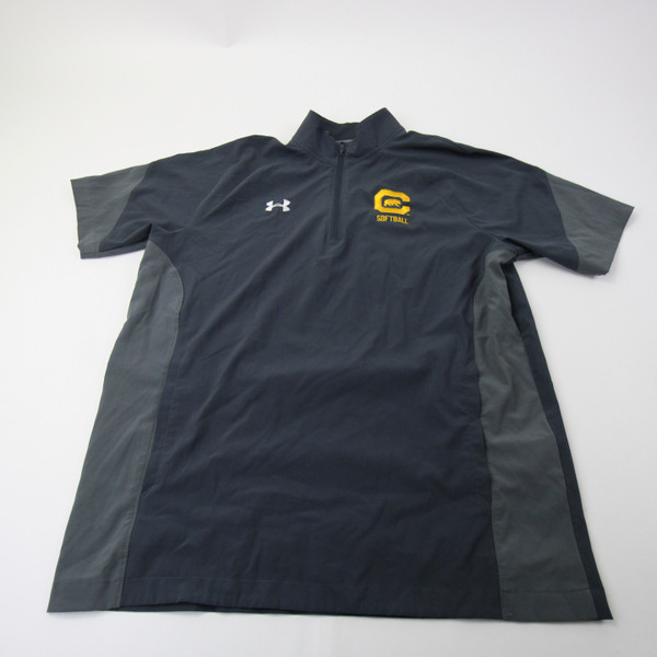 California Golden Bears Under Armour Pullover Men's Gray Used M TOPS-156513