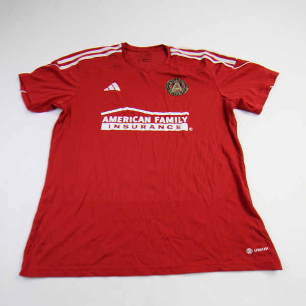 Atlanta United FC adidas Practice Jersey - Soccer Men's Red Used L-JRSY-009289