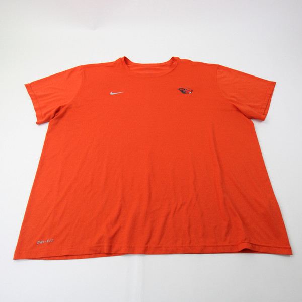Oregon State Beavers Nike Nike Tee Short Sleeve Shirt Men's Orange Used 3XL-TOPS-156737