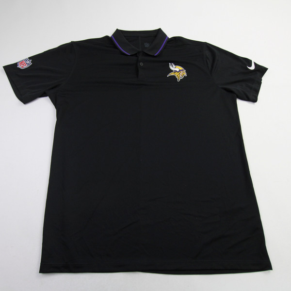 Minnesota Vikings Nike NFL On Field Dri-Fit Polo Men's Used Multiple Sizes TOPS-156960