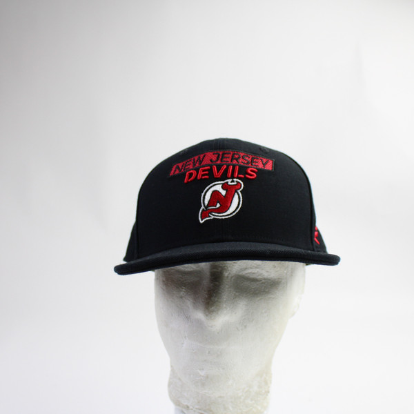 New Jersey Devils Fanatics NHL Pro Authentics Snap-Back Hat Unisex Used OSFA HATS-014431