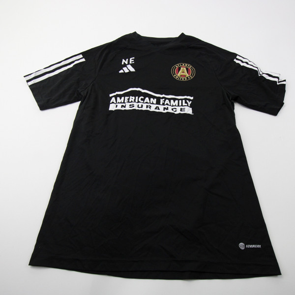 Atlanta United FC adidas Aeroready Practice Jersey - Soccer Men's Black Used M-JRSY-009324