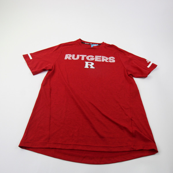 Rutgers Scarlet Knights adidas Short Sleeve Shirt Men's New with Tags S TOPS-157237