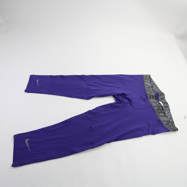 Nike Pro Dri-Fit Compression Pants Men's Purple/Gray New without Tags 2XL-PNTS-032425