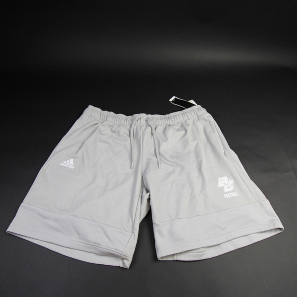 Boston College Eagles adidas Practice Shorts Men's Gray New 3XL-SHOR-034238
