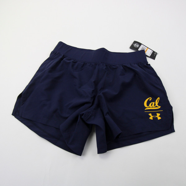 California Golden Bears Under Armour Running Short Women's Navy New S-SHOR-034356
