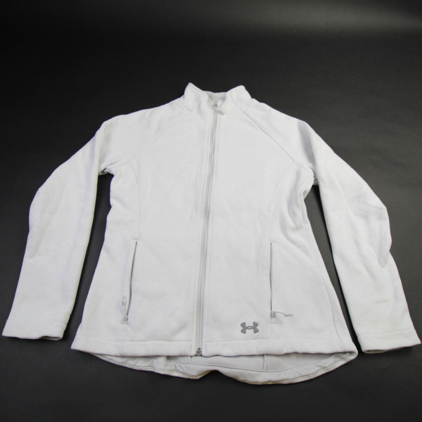California Golden Bears Under Armour Jacket Women's White Used XS TOPS-157332