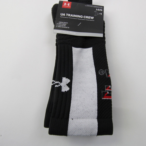 Texas Tech Red Raiders Under Armour Socks Unisex Black/White New L-ACCS-007302