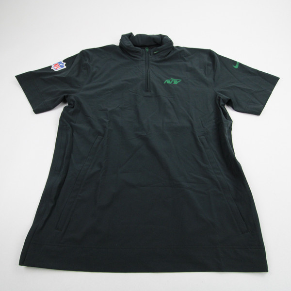 New York Jets Nike NFL On Field Pullover Men's Black Used M TOPS-158077