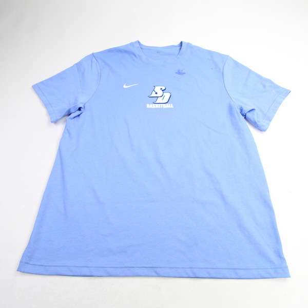 San Diego Toreros Nike Dri-Fit Short Sleeve Shirt Men's Blue Used XL TOPS-157448