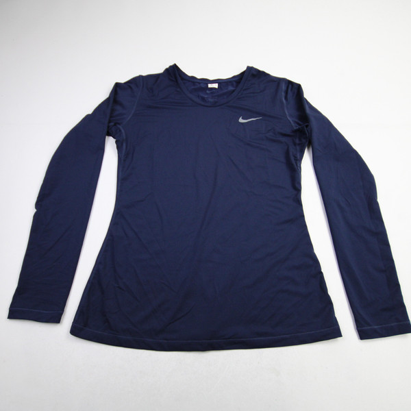 Virginia Cavaliers Nike Pro Compression Top Women's Navy Used L TOPS-158194