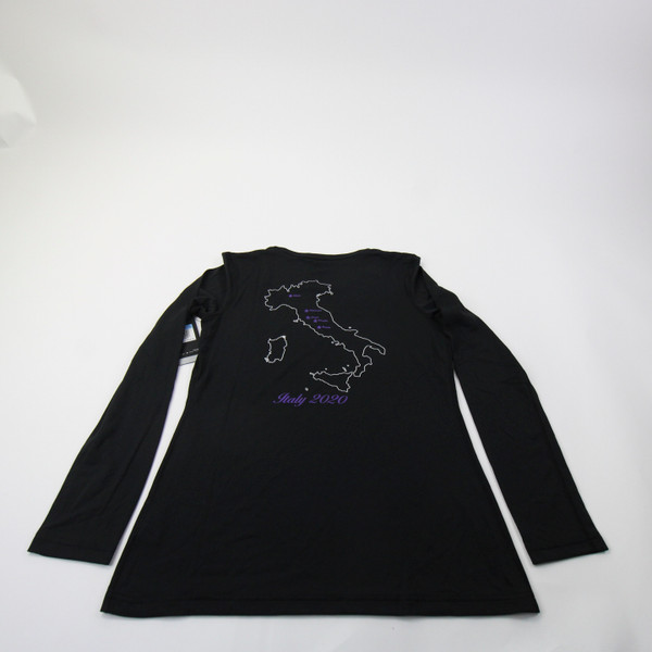 TCU Horned Frogs Nike Dri-Fit Long Sleeve Shirt Women's Black New with Tags M TOPS-157743