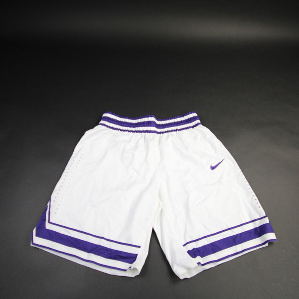 TCU Horned Frogs Nike Practice Shorts Men's White/Purple New-SHOR-034518