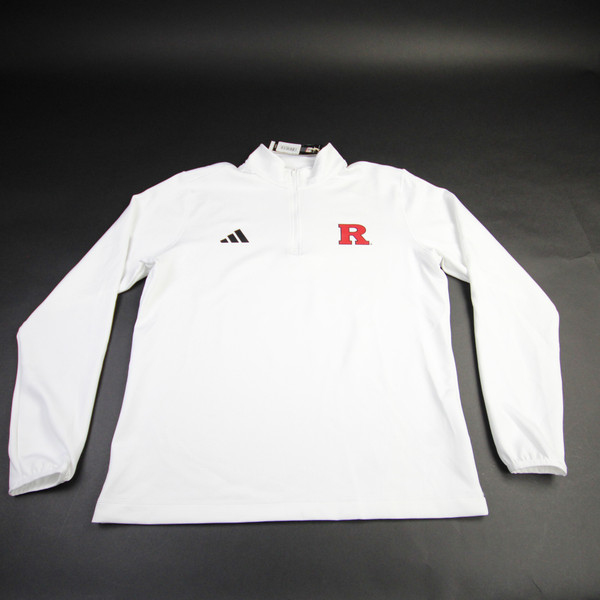 Rutgers Scarlet Knights adidas Pullover Men's New with Tags Multiple Sizes TOPS-158072