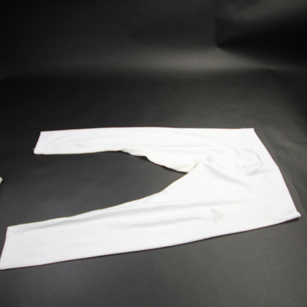adidas Techfit Compression Pants Men's White Used XXL PNTS-032807