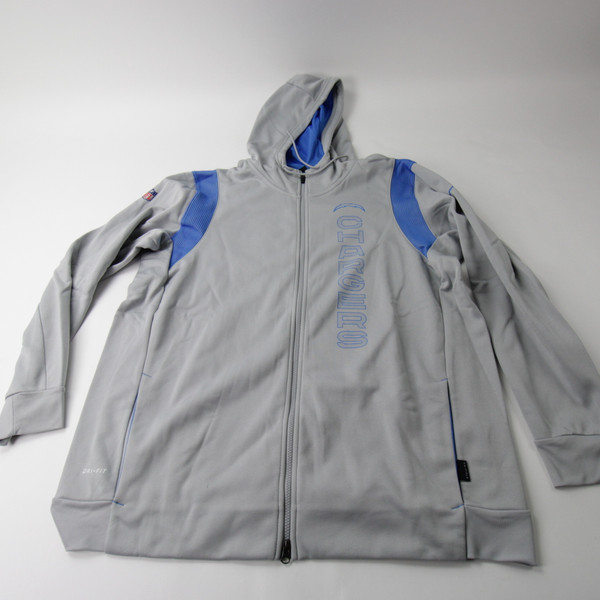 Los Angeles Chargers Nike NFL On Field Dri-Fit Jacket Men's New Light Gray/Blue 2XLT-TOPS-158885