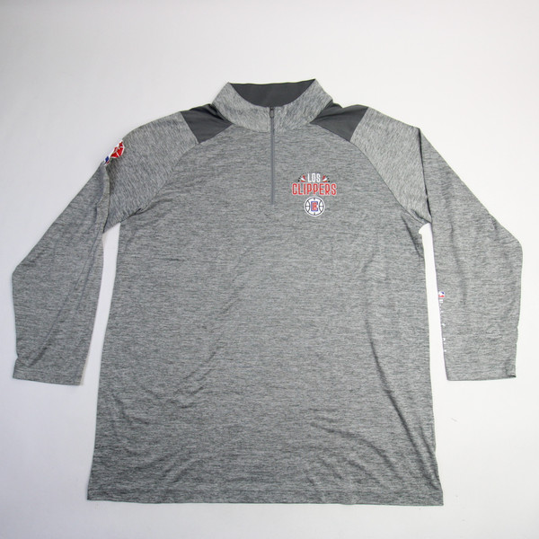 Los Angeles Clippers Fanatics Pullover Men's Gray/Heather New XLT-TOPS-158964