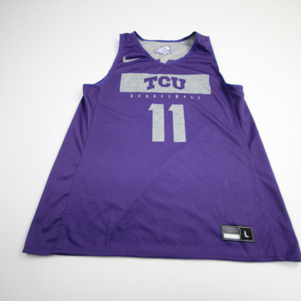 TCU Horned Frogs Nike Team Practice Jersey - Basketball Men's
