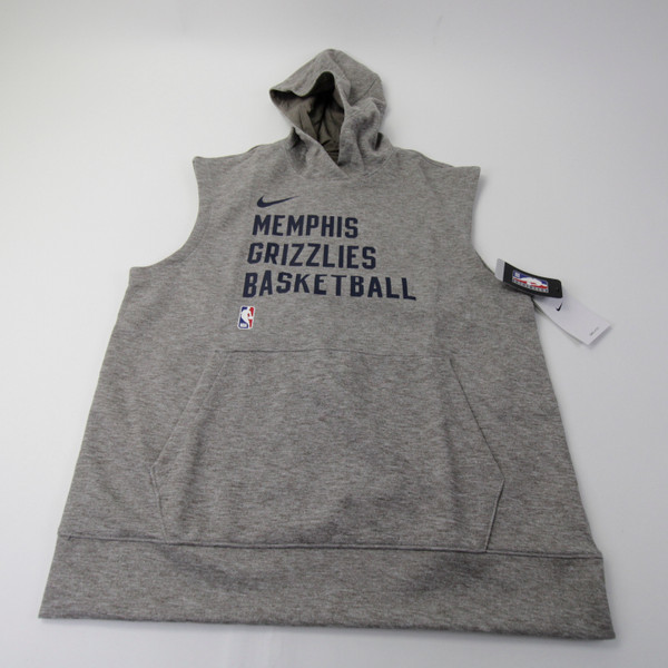 Memphis Grizzlies Nike NBA Authentics Dri-Fit Sweatshirt Men's 2XLT TOPS-159232