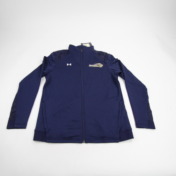 Gallaudat Bison Under Armour Jacket Women's Navy New with Tags M TOPS-159250