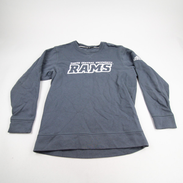 NCU Rams adidas Sweatshirt Men's Blue Used L TOPS-159349