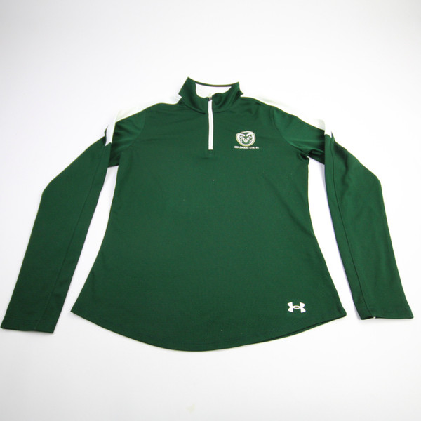 CSU Rams Under Armour Pullover Women's Dark Green Used M TOPS-158911