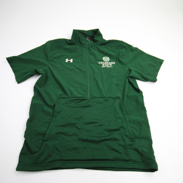 CSU Rams Under Armour Pullover Women's Dark Green Used-TOPS-158868