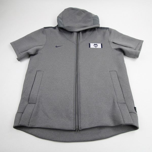 UConn Huskies Nike OnField Jacket Men's Gray New with Tags XL TOPS-159434