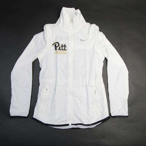 Pittsburgh Panthers Nike Golf Jacket Women's White Used XS TOPS-159456