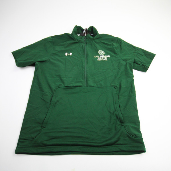 CSU Rams Under Armour Pullover Women's Dark Green Used M-TOPS-158850