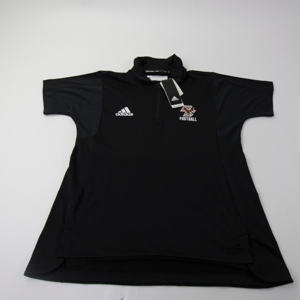 Boston College Eagles adidas Pullover Women's Black New L-TOPS-159476
