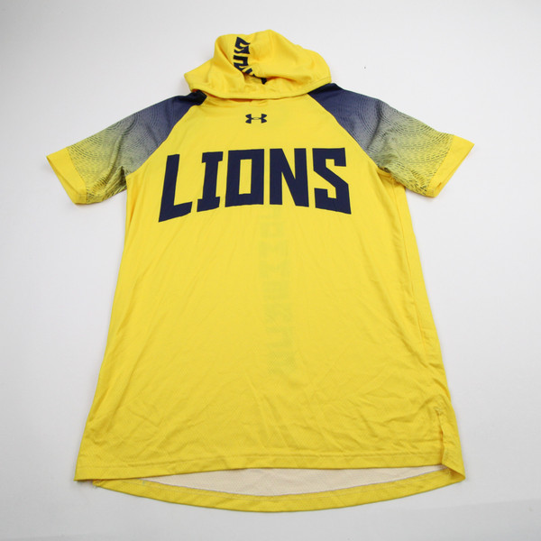 East Texas Lions Under Armour Pullover Men's Gold Used S TOPS-159493