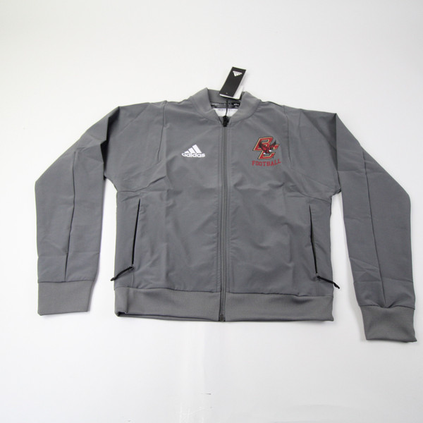 Boston College Eagles adidas Jacket Women's Dark Gray New XS-TOPS-159682