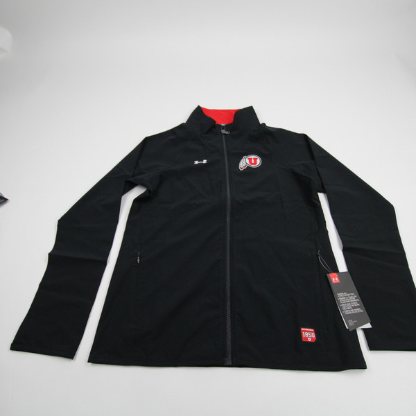 Utah Utes Under Armour Jacket Women's Black New with Tags Multiple Sizes TOPS-159769