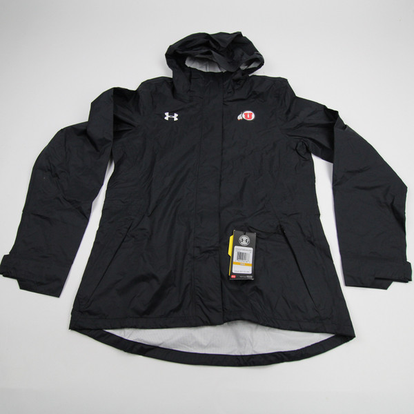 Utah Utes Under Armour Jacket Women's Black New with Tags S TOPS-159774