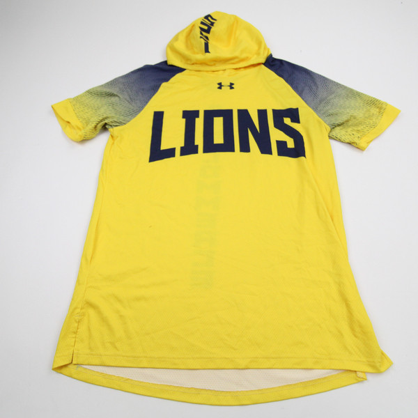 East Texas Lions Under Armour Pullover Men's Gold Used S TOPS-159785