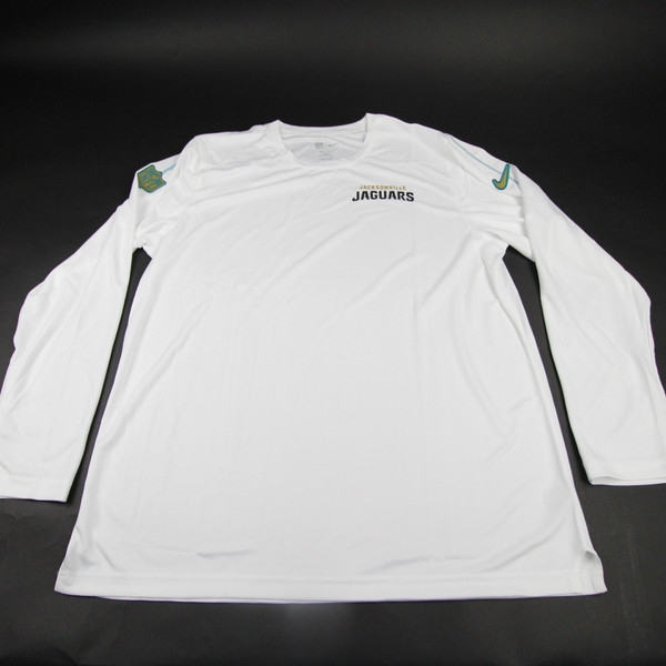 Jacksonville Jaguars Nike NFL On Field Dri-Fit Long Sleeve Shirt Men's 2XLT TOPS-159887