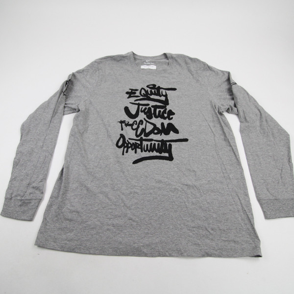 Jacksonville Jaguars Nike Nike Tee Long Sleeve Shirt Men's Gray Used XL-TOPS-159889