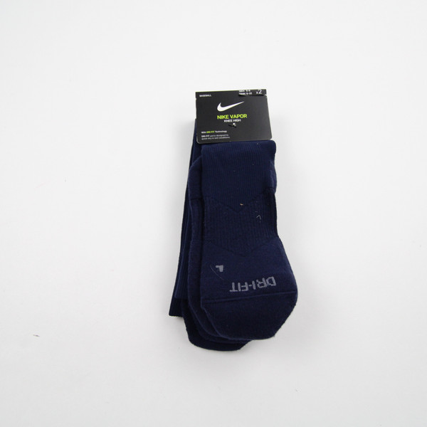 Nike Dri-Fit Socks Men's Navy New with Tags M ACCS-007397