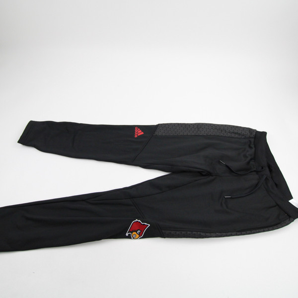 Louisville Cardinals adidas Athletic Pants Women's Black New S-PNTS-033124